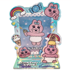 內褲兔 壓克力拍立得收納附小卡, 冰淇淋