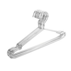 小麥購物 不鏽鋼衣架 10支, c188, 1組