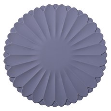 Home of flowers 繁花之家 花朵矽膠隔熱墊 防熱防燙 鍋墊/桌墊/杯墊/防滑墊/止滑墊/餐墊/防燙墊 廚房 小(18cm), 灰色, 1個