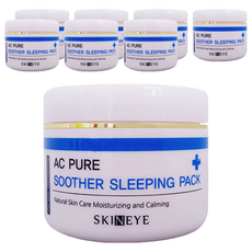 SKINEYE AC Pure舒緩晚安面膜 美白/抗皺, 120ml, 8罐