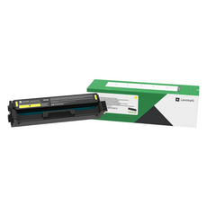 Lexmark 原廠高容量碳粉匣 20N3HY0 20N3H, 黃色, 1個