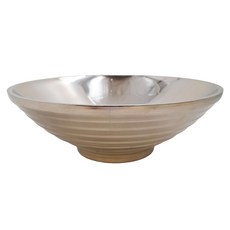 MiyAco 米雅可 A-OK 304日式拉麵碗 26CM 不銹鋼, 1個, 銀色