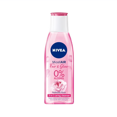 NIVEA 妮維雅 北海道玫瑰淨白透亮卸妝水, 200ml, 1瓶