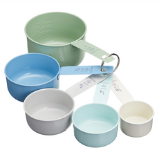 KitchenCraft 復古不鏽鋼量杯5件套裝, 1組, 30 ml + 60 ml + 80 ml + 120 ml + 250 ml