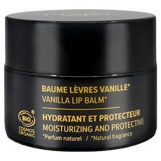 NAJEL 有機乳木果油修護唇膏, 香草, 1罐, 12g