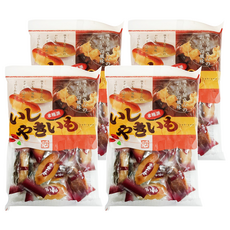 幸福堂 甘藷和果子 日本原裝進口 道地日式傳統點心, 155g, 4袋