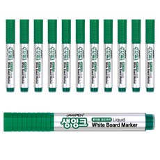 Javapen 液態墨水白板筆, 12個, 綠色
