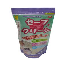 SANKO WILD 柔軟天然鼠砂, 倉鼠/松鼠用廁所砂, 900cc/包, 天然礦物+木粉, 無粉塵, 可凝結, 900g, 1包