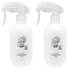 nu4PET 陪心寵糧 植淨毛孩器皿清潔酵素, 強力噴口設計 用量省 清洗高效率 300ml, 2瓶