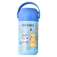 SHIERN-CHIU 廣億實業 寶可夢 真空食物悶燒罐, 藍色, 500ml, 1個