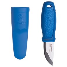 MORAKNIV 瑞典莫拉刀 Eldris, 59mm 刀刃長，Sandvik 12C27不鏽鋼, 藍色, 1支