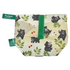 agooday 好日子 Pockeat 食物袋 黑熊的魔幻森林 耐熱-20°C~120°C, 小(2L), 1個