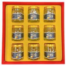華齊堂 楓糖金絲燕窩禮盒 9罐, 675ml, 1盒