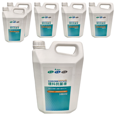 環科 抗菌液，奈米碳酸式除菌，經SGS檢驗 減菌力達99.9%，100PPM, 4L, 6桶