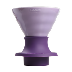 HARIO 好璃奧 薰衣草紫磁石浸漬式濾杯, SSDC-200-PUH, 200ml, 1個