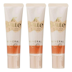 Keana Pate SHOKUNIN 毛孔職人 光透豔澤CC霜, 奶霜般柔滑質地, SPF50+ PA++++, 自然膚, 30g, 3條