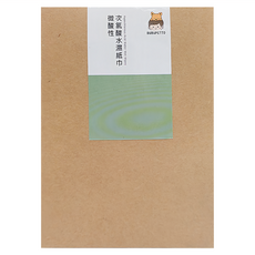 BUBUPETTO 貓咪洗澡用次氯酸水濕紙巾, 24片, 1盒