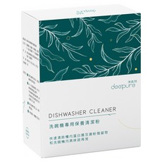 deepure 淨森林 洗碗機專用保養清潔粉, 快速清除槽內蛋白質及澱粉殘留物, 200g, 3盒