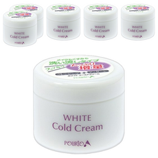 POURtO A 保濕卸妝冷霜,白色冷霜, 190g, 可水洗型, 無香料, 無色素, 6罐