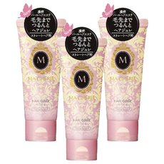 MA CHERIE 瑪宣妮Hair Jelly EX 順滑直髮造型凍 3條 持久造型 柔順亮麗, 100g