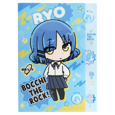 sun-star 孤獨搖滾動漫 A4 五夾層 L型 資料夾 文件收納整理必備, 山田涼, 1本