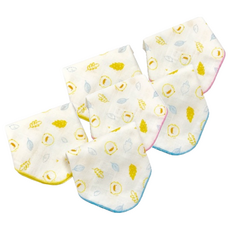 PiYOPiYO黃色小鴨 印圖紗布手帕 天然棉材, OneSize, 隨機出貨