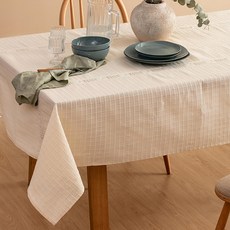 LCW HOME 純棉亞麻桌布, 150 x 200cm, 1個