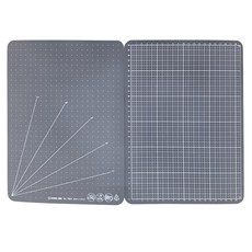 KING JIM 多用途可折疊切割墊 7804, 灰色