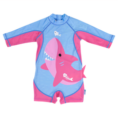 ZOOCCHiNi 連身防曬泳衣 美國品牌 85%聚酯纖維 15%彈性纖維