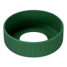 TYESO 泰碩 矽膠保溫杯 杯底保護套 大(直徑76~79mm), 1個, 綠色
