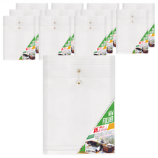 DaTaBanK 三田文具 A4 環保公文袋繩扣 A4 直式繩扣公文袋, 33 x 25cm, A4103, 1組