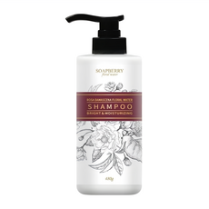 SOAPBERRY 古寶無患子 Floral Water 大馬士革玫瑰潤澤修護純露洗髮精 調理頭皮 深層清潔 無矽靈, 480g, 1瓶