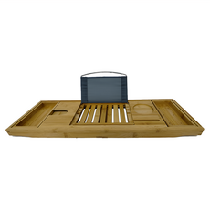 竹製浴缸置物架, 70 x 22 x 4cm, 單色, 1組