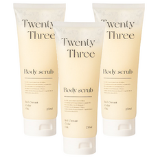 TWENTY THREE 身體磨砂去角質, 保濕, 深層清潔, 身體肌膚, 250ml, 3條