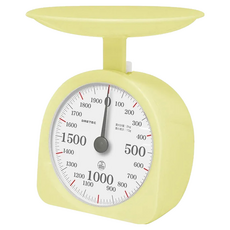 Life 徠福 料理秤/信秤, KS-283YE, 2kg, 奶油黃