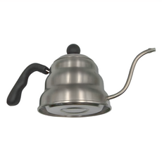 不鏽鋼雲朵手沖咖啡壺 (銀色) 304不鏽鋼材質, CAKN0096SV, 1L, 1個