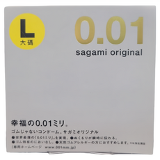 SAGAMI 相模 元祖 001 極致薄衛生套 大碼 L, 1組, 1片
