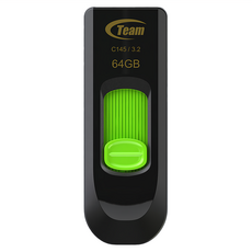TEAMGROUP 十銓 USB3.2 高速跑車碟 C145 64GB 隨身碟, 1個