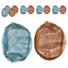 Little Pink Rabbit 粉彩小兔 粗網內衣洗衣袋 15x18cm, 奢華墨彩, 12個