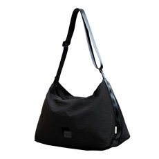 RITE Slide 輕遊包, 防潑水環保尼龍斜背包, 10L, 黑色