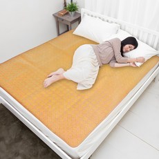 C.G.&C. S.M.C. 凱蕾絲帝 天然舒爽透氣紙纖涼蓆 軟床專用 台灣製, 涼感墊, 單色