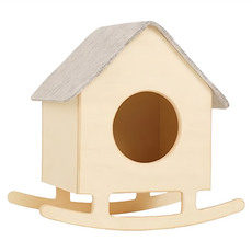 Carno 卡諾 SP-7 搖搖小木屋 6.5cm 直徑洞口適用於侏儒和金絲熊, 1個