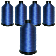 COTTONVILL 高級縫紉機線 Set 45' S/2 色號 C047 1700公尺 聚酯纖維 100%, 6件