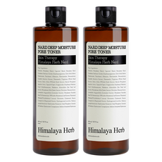 NARD 深層保濕毛孔化妝水, 經過皮膚刺激性測試, 嚴選自然成分, 舒適弱酸性, 500ml, 2瓶