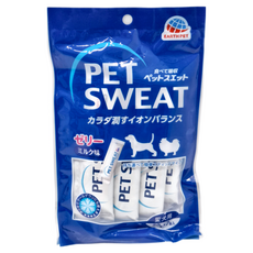 EARTH PET 汪力水得 電解質QQ凍 7包入, 140g, 5袋