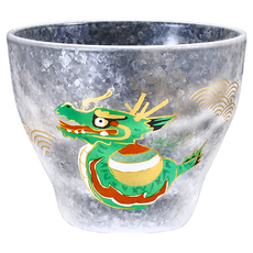 ADERIA 日本製清酒杯 龍 70 x 57mm 90ml, 透明, 1個