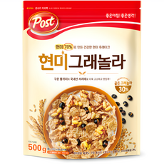 Post 糙米格蘭諾拉麥片, 500g, 1包