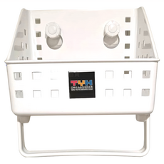 騰宇 強力吸壁衛浴斜口收納籃, 大, TYH-38412, 1個