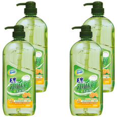 毛寶小蘇打洗碗精 甜橙款, 1kg, 4瓶