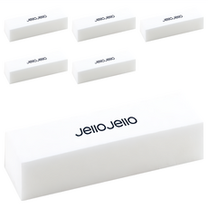 Jello Jello 美甲磨棒, 白色, 6個
